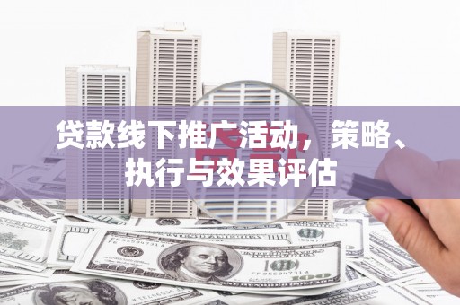 玛曲贷款线下推广活动，策略、执行与效果评估