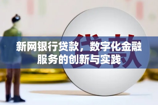 玛曲新网银行贷款，数字化金融服务的创新与实践