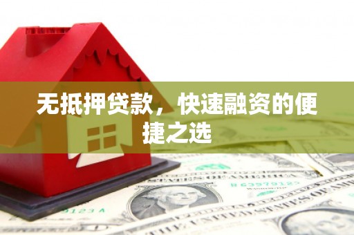 玛曲无抵押贷款，快速融资的便捷之选