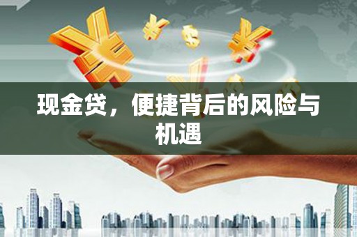 玛曲现金贷，便捷背后的风险与机遇