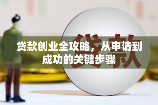 玛曲贷款创业全攻略，从申请到成功的关键步骤