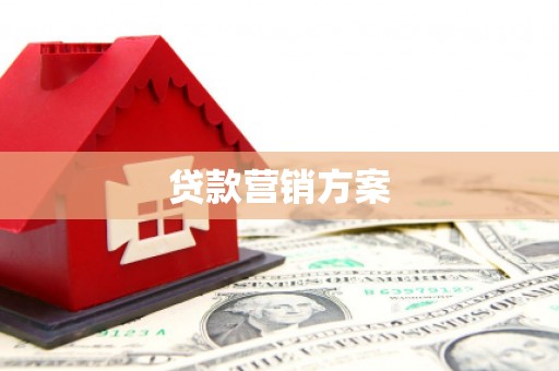 玛曲贷款营销方案