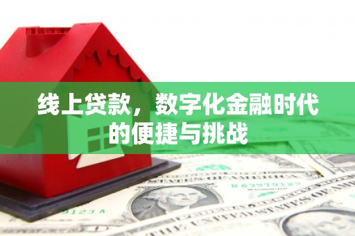 玛曲线上贷款，数字化金融时代的便捷与挑战