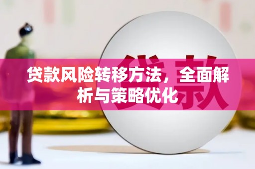 玛曲贷款风险转移方法，全面解析与策略优化