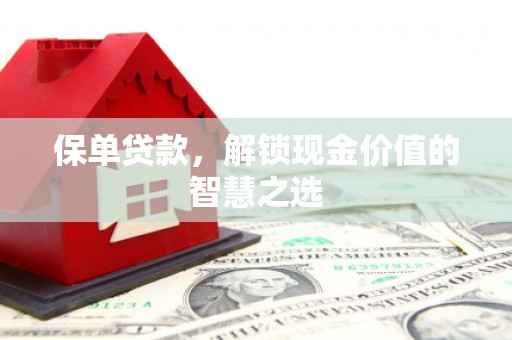 玛曲保单贷款，解锁现金价值的智慧之选