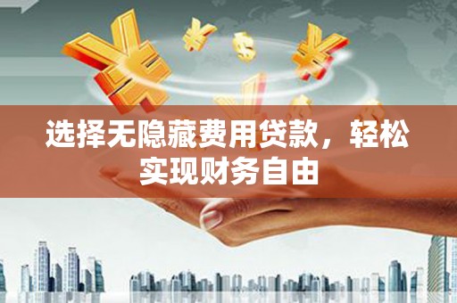 玛曲选择无隐藏费用贷款，轻松实现财务自由