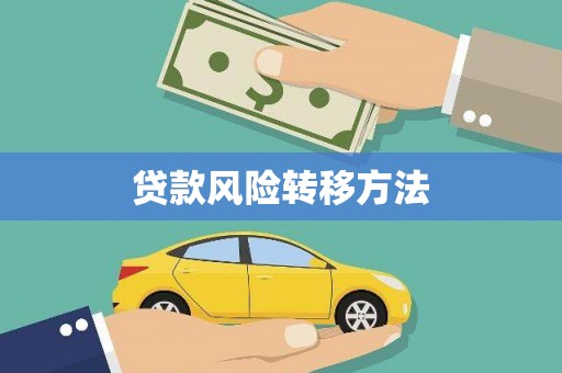 玛曲贷款风险转移方法
