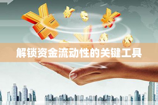 玛曲解锁资金流动性的关键工具