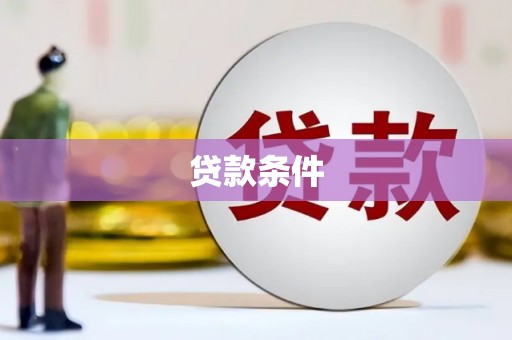 玛曲贷款条件