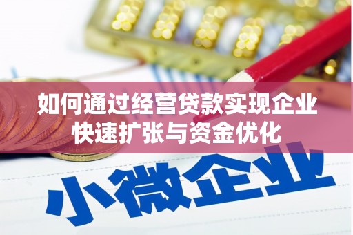 玛曲如何通过经营贷款实现企业快速扩张与资金优化