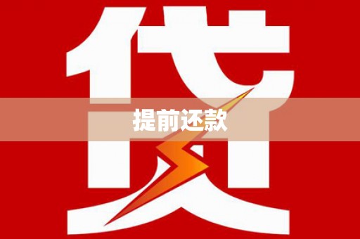 玛曲提前还款