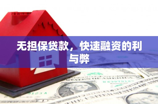 玛曲无担保贷款，快速融资的利与弊