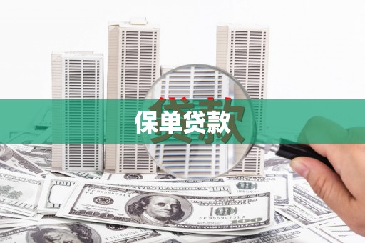玛曲保单贷款