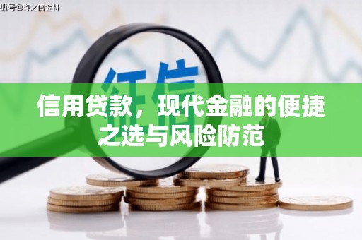 玛曲信用贷款，现代金融的便捷之选与风险防范