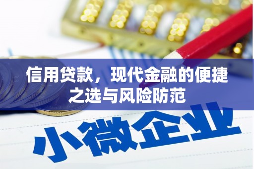 玛曲信用贷款，现代金融的便捷之选与风险防范