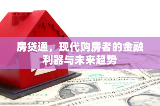 玛曲房贷通，现代购房者的金融利器与未来趋势