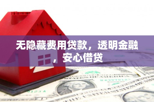 玛曲无隐藏费用贷款，透明金融，安心借贷