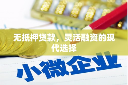 玛曲无抵押贷款，灵活融资的现代选择