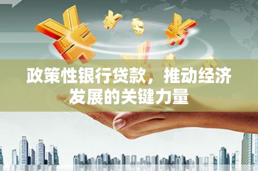 玛曲政策性银行贷款，推动经济发展的关键力量