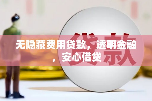 玛曲无隐藏费用贷款，透明金融，安心借贷
