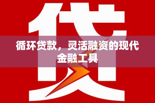 玛曲循环贷款，灵活融资的现代金融工具