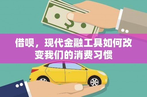 玛曲借呗，现代金融工具如何改变我们的消费习惯