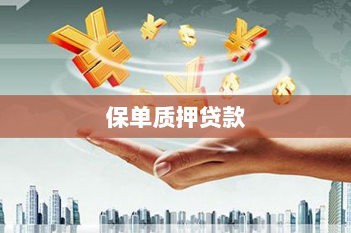 玛曲保单质押贷款