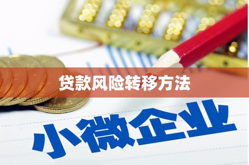 玛曲贷款风险转移方法