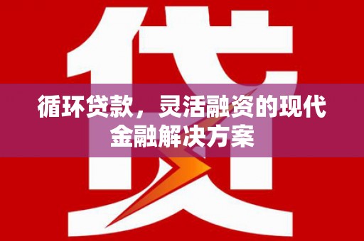 玛曲循环贷款，灵活融资的现代金融解决方案