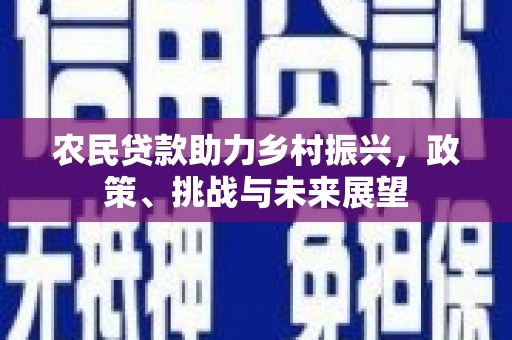 玛曲农民贷款助力乡村振兴，政策、挑战与未来展望