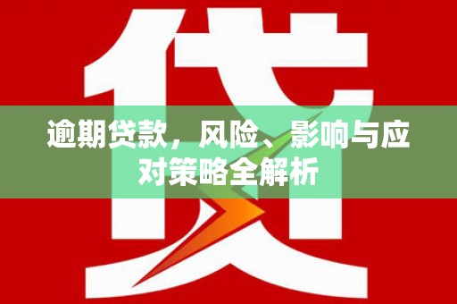 玛曲逾期贷款，风险、影响与应对策略全解析