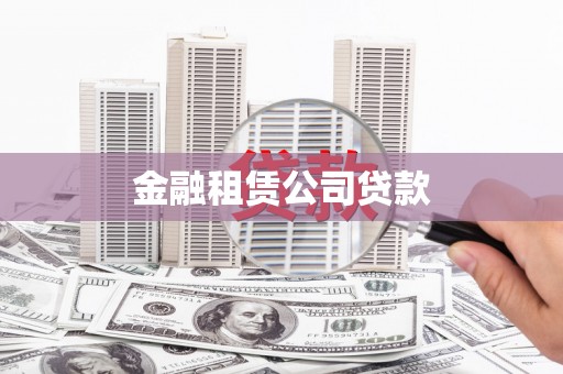 玛曲金融租赁公司贷款