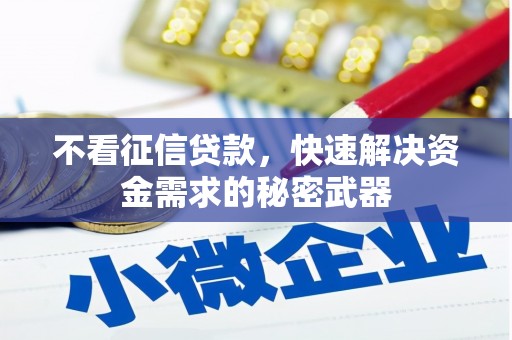 玛曲不看征信贷款，快速解决资金需求的秘密武器