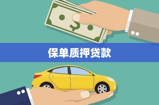玛曲保单质押贷款
