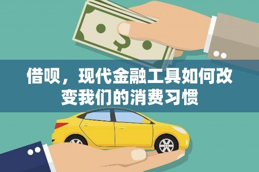 玛曲借呗，现代金融工具如何改变我们的消费习惯