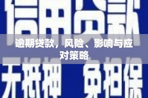 玛曲逾期贷款，风险、影响与应对策略