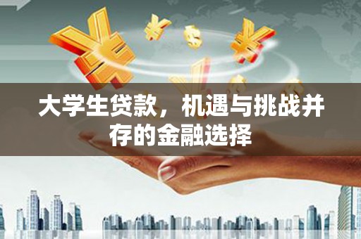 玛曲大学生贷款，机遇与挑战并存的金融选择