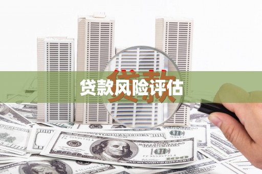 玛曲贷款风险评估