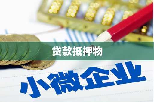 玛曲贷款抵押物