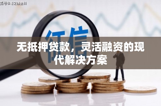 玛曲无抵押贷款，灵活融资的现代解决方案