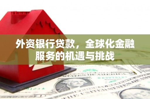 玛曲外资银行贷款，全球化金融服务的机遇与挑战
