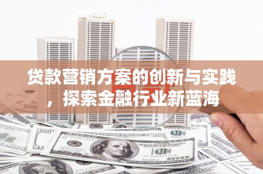 玛曲贷款营销方案的创新与实践，探索金融行业新蓝海