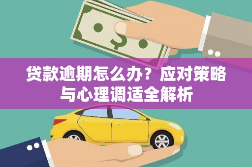 玛曲贷款逾期怎么办？应对策略与心理调适全解析