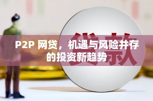 玛曲P2P 网贷，机遇与风险并存的投资新趋势