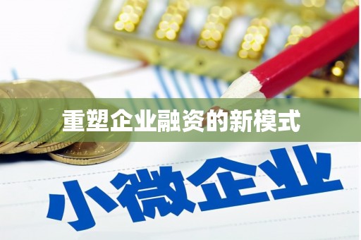 玛曲重塑企业融资的新模式