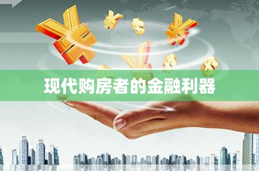 玛曲现代购房者的金融利器
