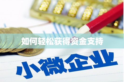 玛曲如何轻松获得资金支持
