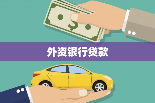 玛曲外资银行贷款