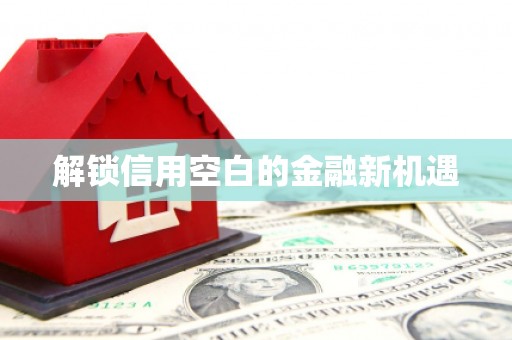玛曲解锁信用空白的金融新机遇