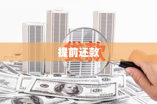 玛曲提前还款